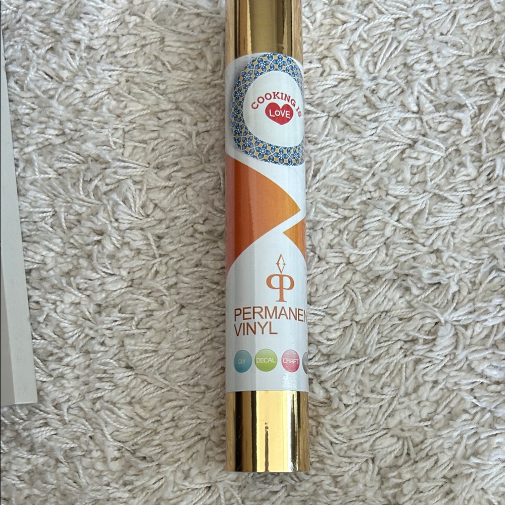 Gold Permanent Vinyl Roll